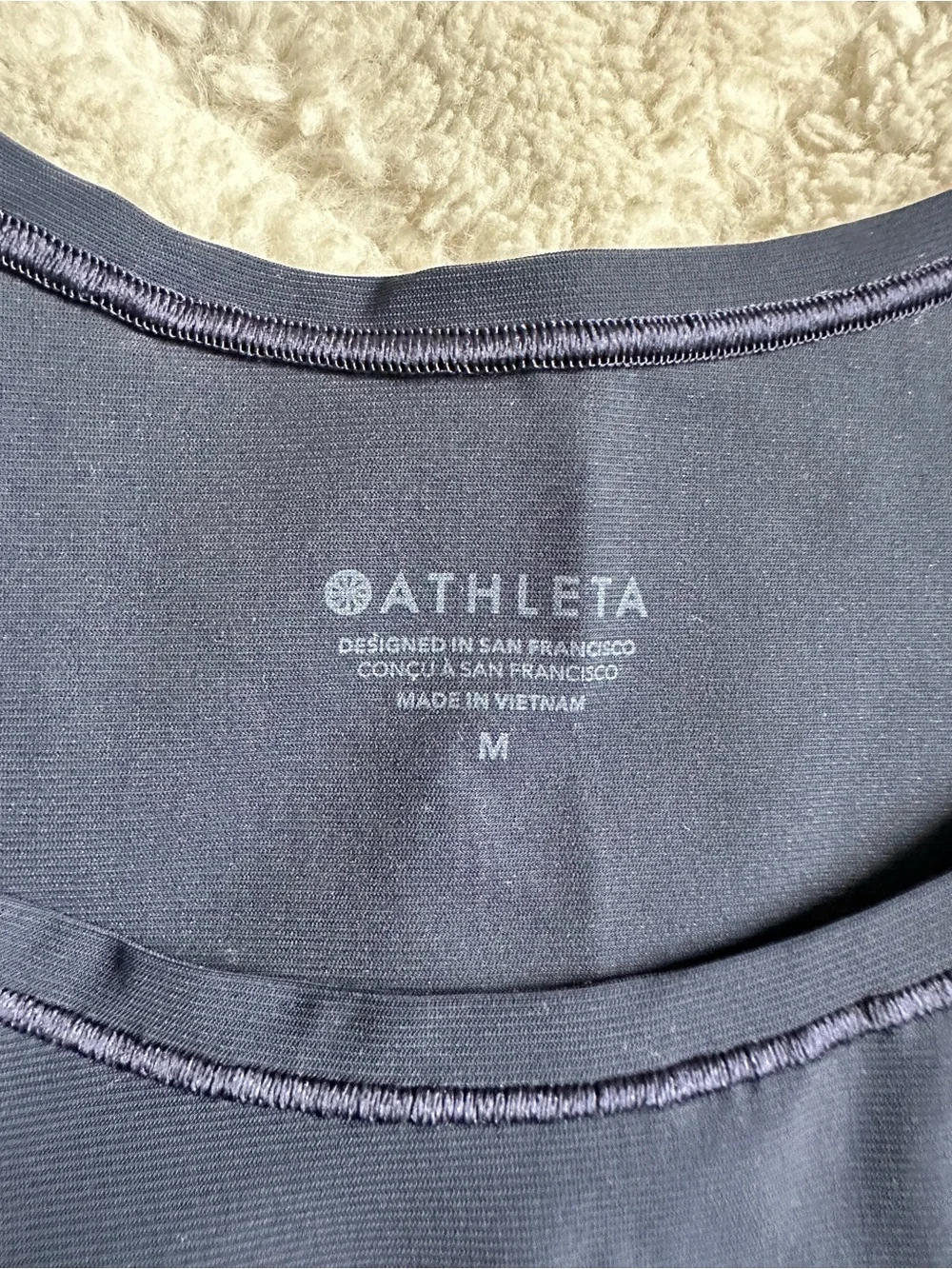 Athleta | Navy Blue Match Point Pleated Dress | Size Medium - Picture 9 of 11